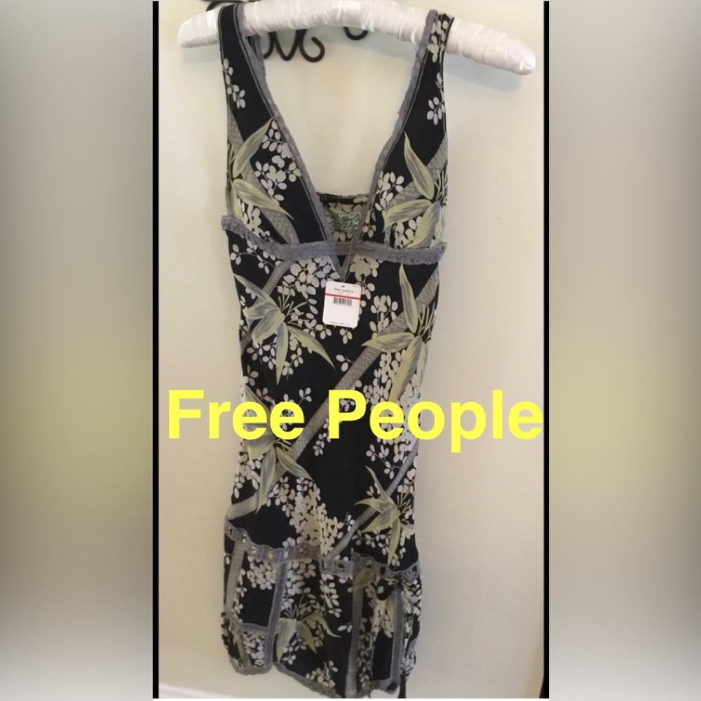 🌂 NWT Free People Intimately Silk Dress
